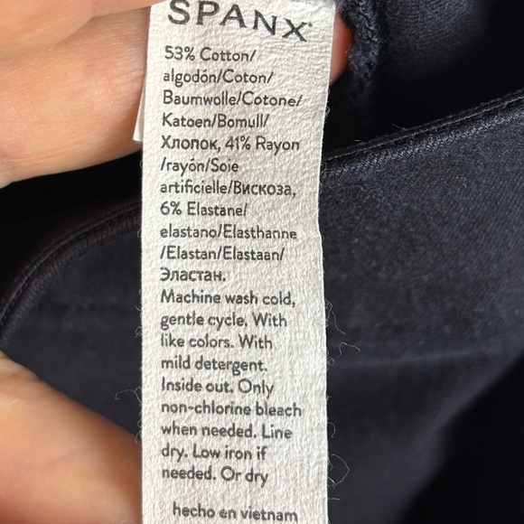 SPANX Black Ankle Pants size xl - Picture 8 of 13